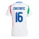 Italija Bryan Cristante #16 Replike Gostujuci Dres za Ženska EP 2024 Kratak Rukav